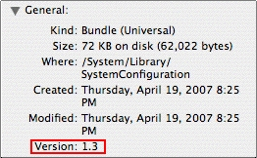 MacBook Pro 15-inch Battery Update 1.3