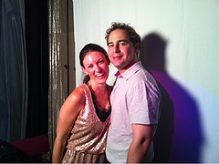 Jessica Berlin and husband at BWE10 AdventureGirl party