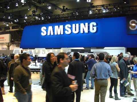 Samsung CES 2011 Booth