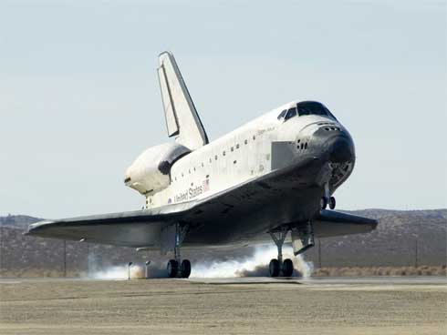 Space Shuttle Endeavour Landing with NASA 747