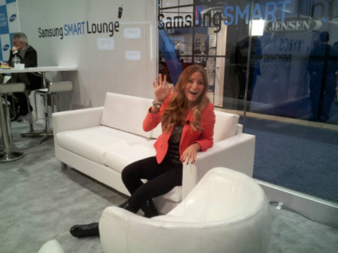 iJustine at 2013 Samsung Smart Lounge
