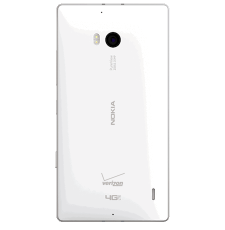 Nokia Lumia ICON White Back