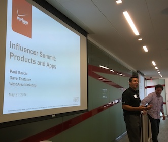 Verizon Influencer Summit Products and Apps