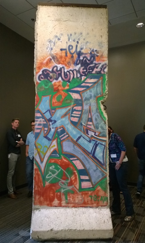 Microsoft Building 33 Berlin Wall Section
