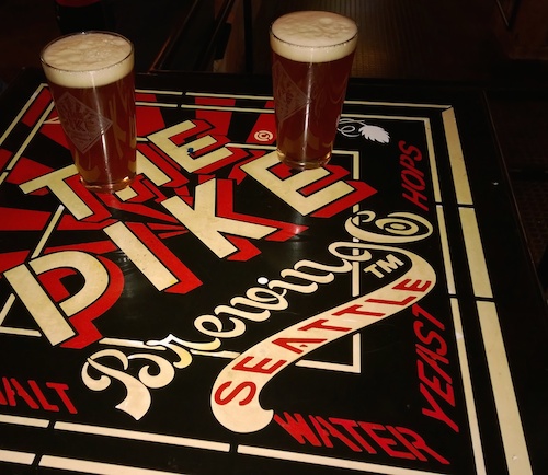 Pike Place Pub Beers