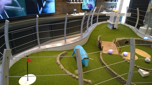 Sphero Robotic Ball Obstacle Course At The Verizon Destination Store
