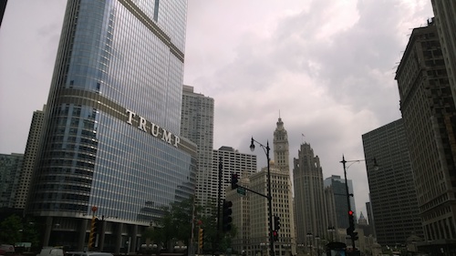 Trump Chicago Large Marquee Sign