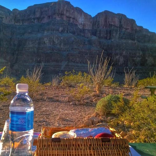Sunset Picnic In The Grand Canyon
