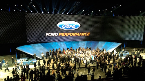 Ford NAIAS 2015 Ford Performance Joe Louis Arena