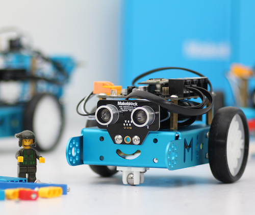 mBot Makeblock blue robot