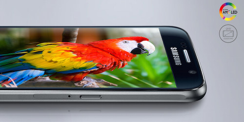 Samsung Galaxy S6 Super AMOLED Display