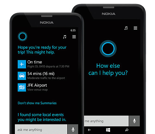 Microsoft Lumia 635 Cortana