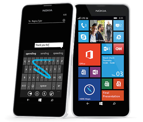 Microsoft Lumia 635 Live Tiles