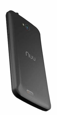 NUU Mobile X3 Smartphone Back
