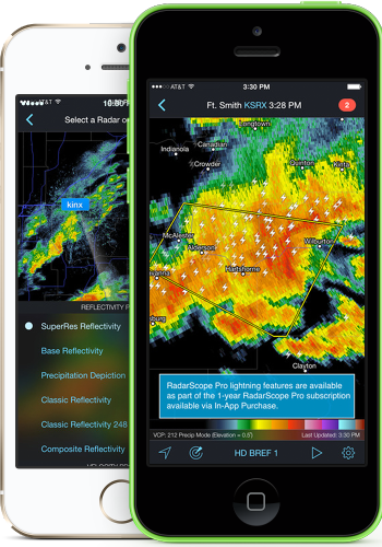 Radarscope Pro iOS App