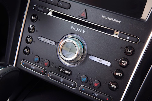 2016 Ford Explorer Platinum Sony Premium Audio Console