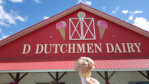 D Dutchmen Dairy Ice Cream Cone
