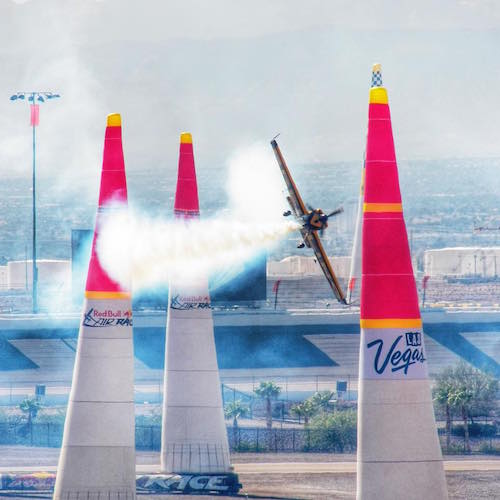 Red Bull Air Race Las Vegas Breitling Airplane 2014