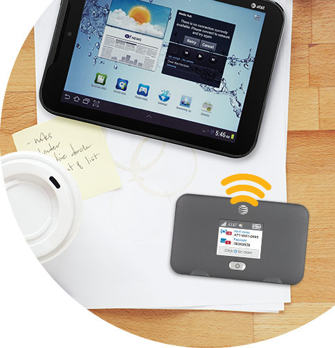 AT&T Unite Express WiFi and Tablet