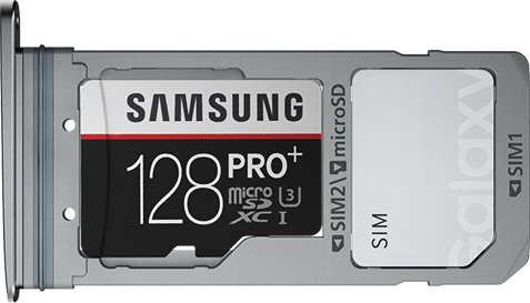 Samsung Galaxy S7 Edge Micro SD SIM Card Tray
