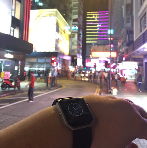 Fitbit BLAZE Hong Kong 10k Steps