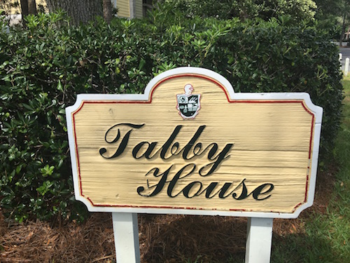 King and Prince Resort Tabby House Sign