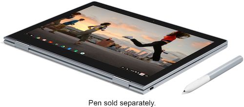 Google Pixel Chromebook Best Buy Deal Tablet Mode