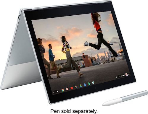 Google Pixel Chromebook Best Buy Deal Tent Mode