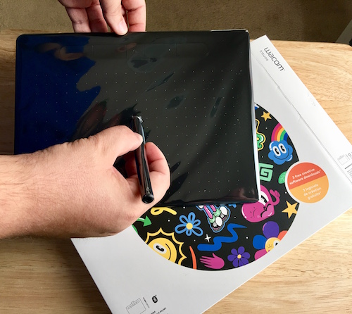 Wacom Intuos Tablet In Use